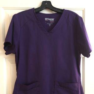Grey’s Anatomy Purple Scrub Top.